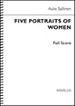 Five Portraits of Women, Op. 100 Study Scores sheet music cover